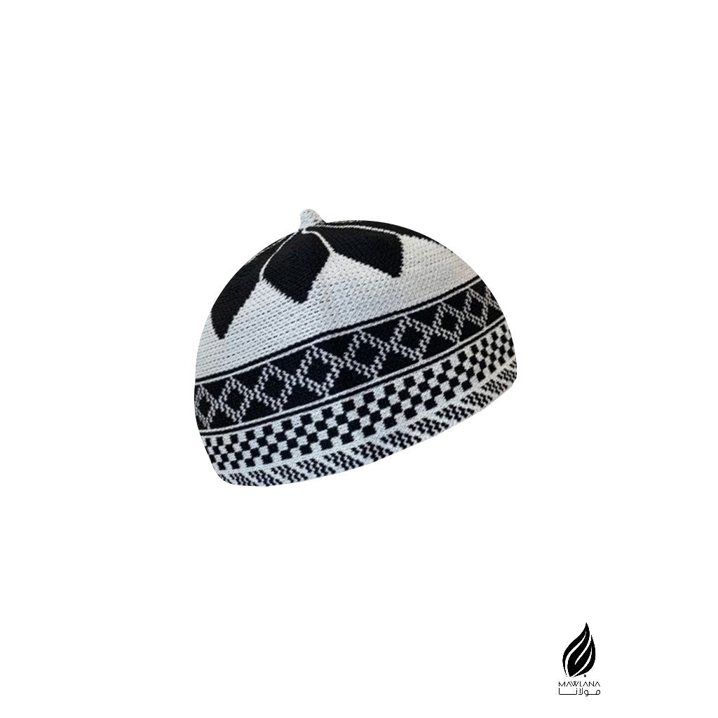 Kopiah Kait Motif Freesize Dewasa