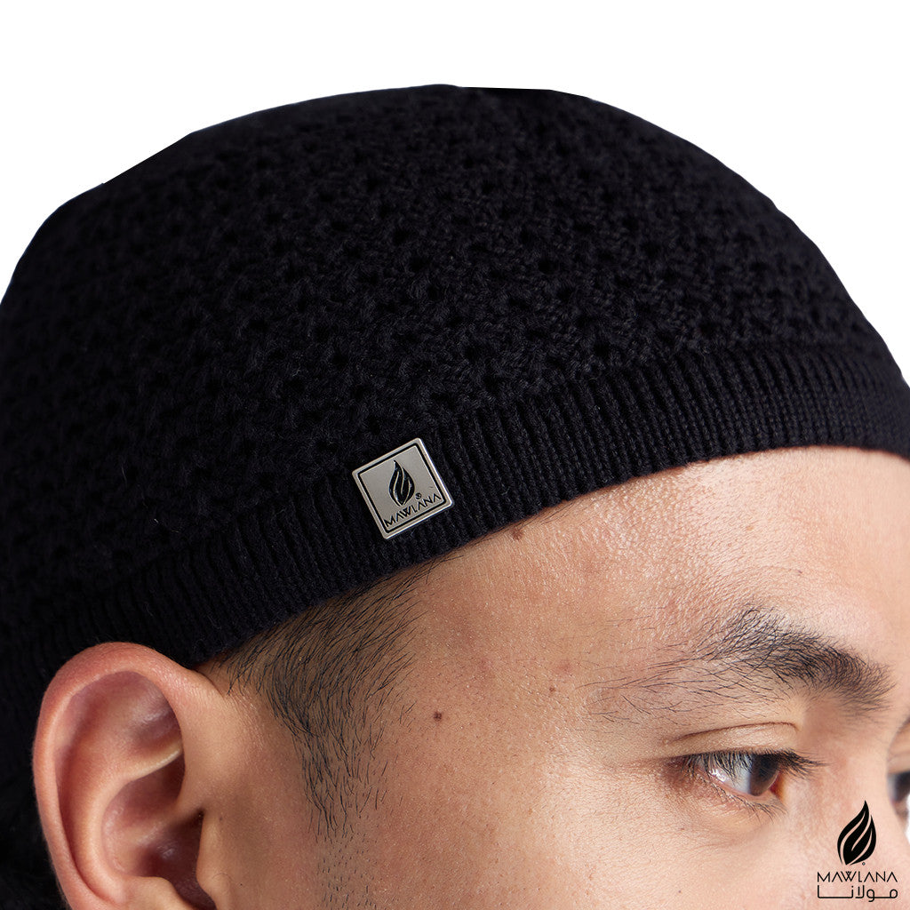 Kopiah Kait Tebal Mawlana Premium Tag Freesize Dewasa