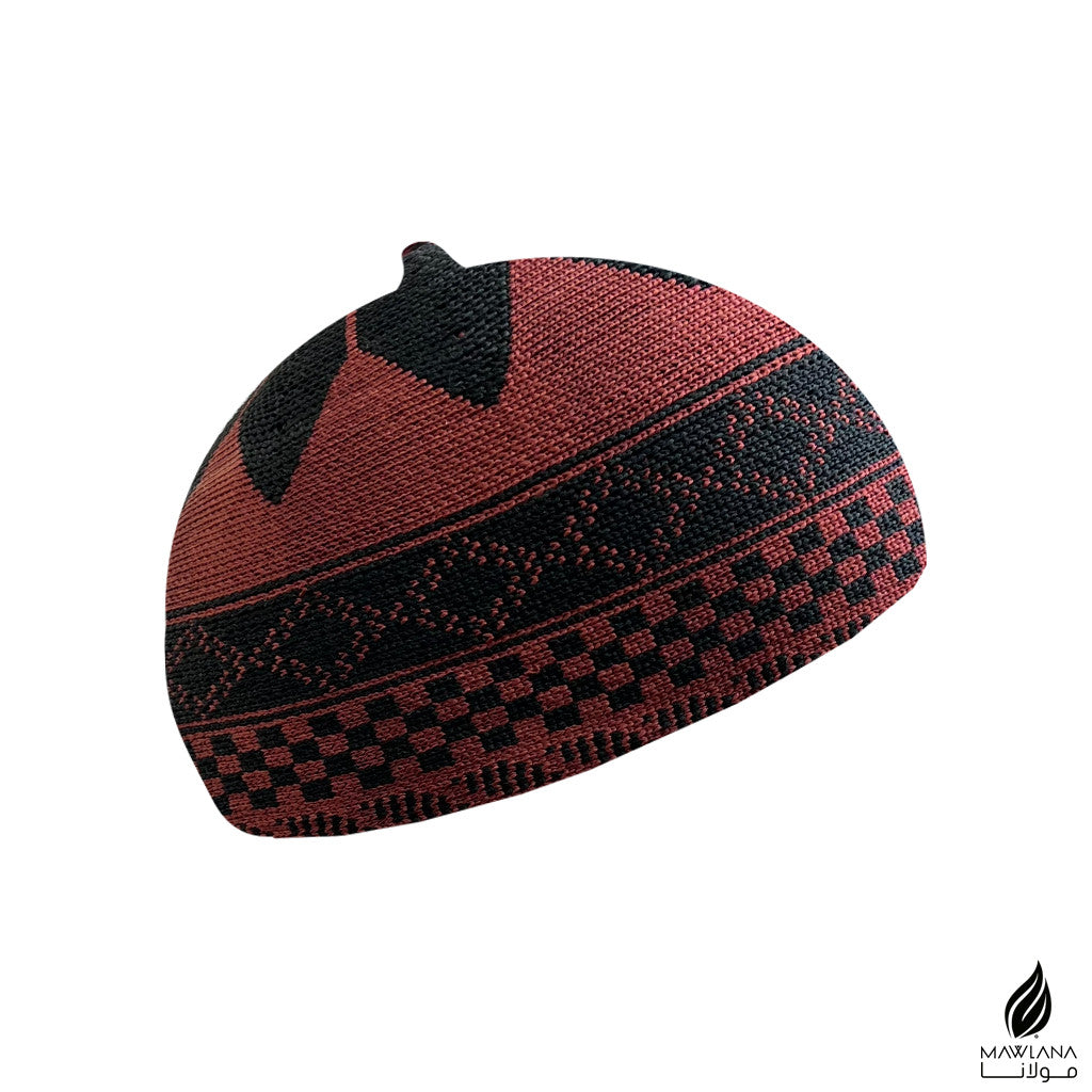 Kopiah Kait Motif Freesize Dewasa