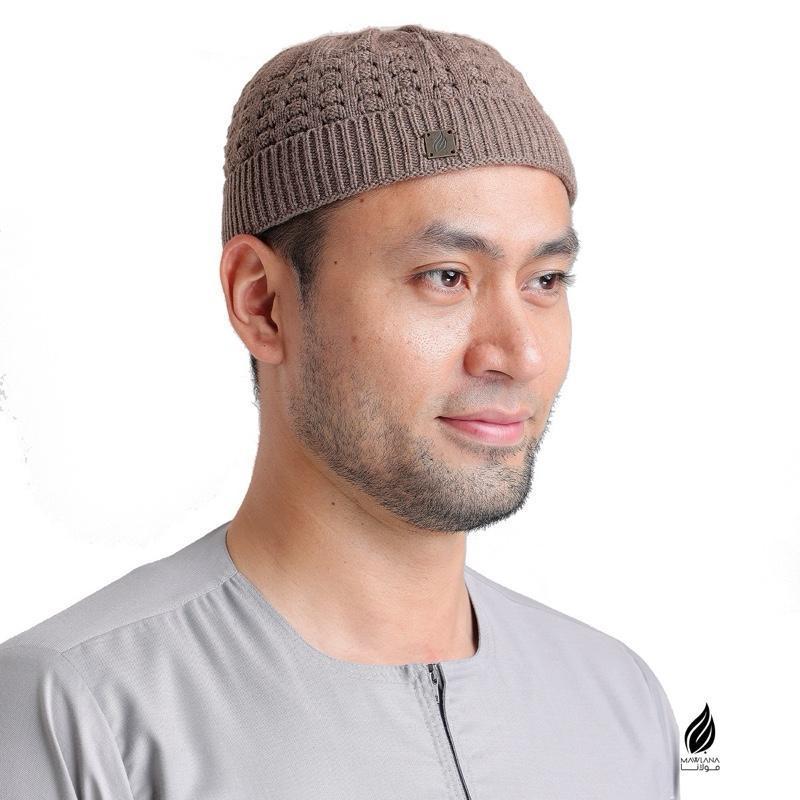 Kopiah Lipat Mawlana Kopiah Kait Design Beanie Hat