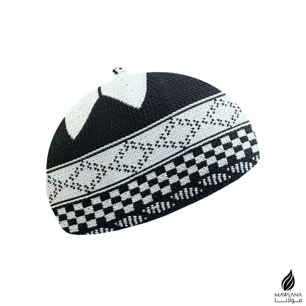 Kopiah Kait Motif Freesize Dewasa