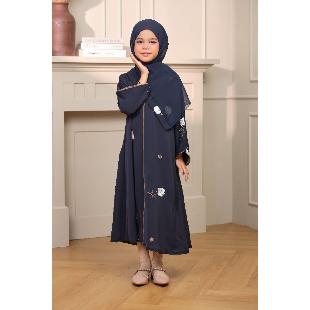 Dubai Abaya Nada Flower Kids