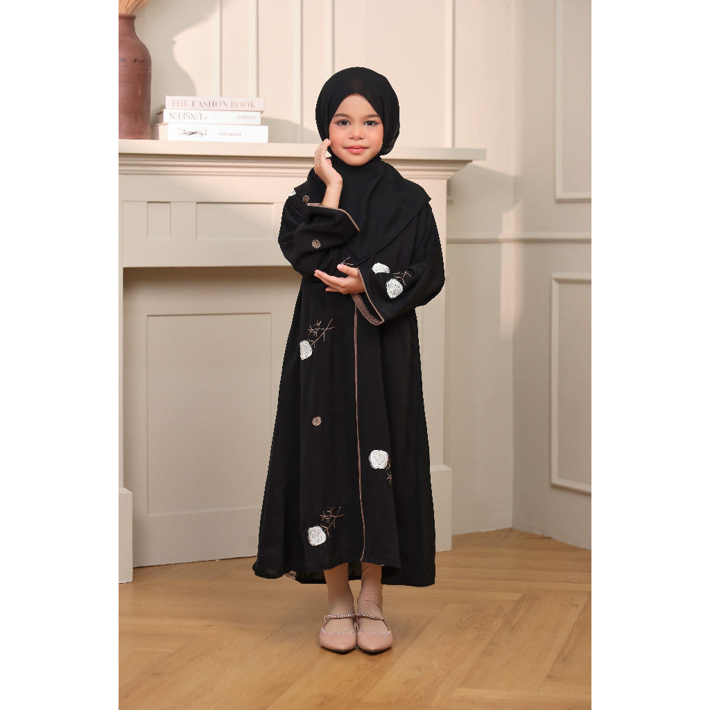 Dubai Abaya Nada Flower Kids
