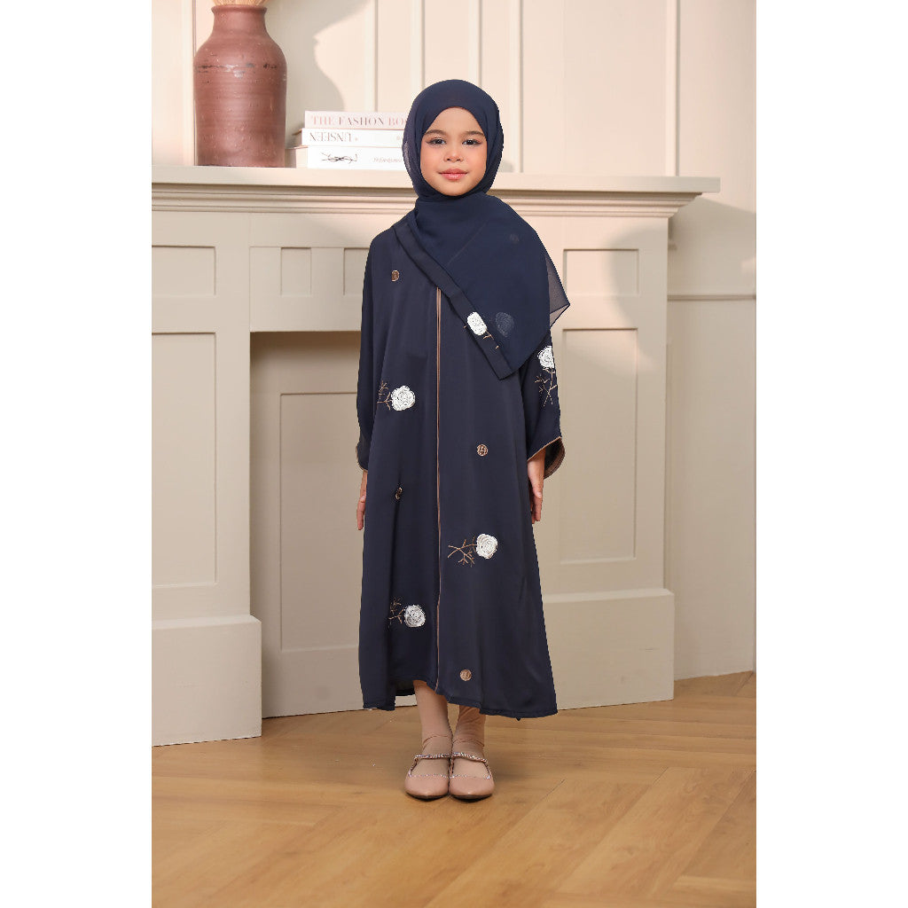 Dubai Abaya Nada Flower Kids