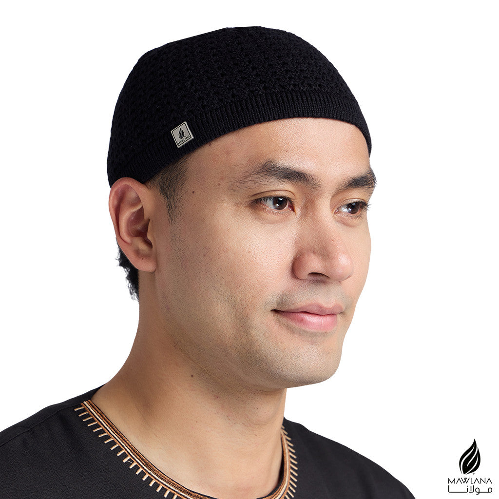 Kopiah Kait Tebal Mawlana Premium Tag Freesize Dewasa