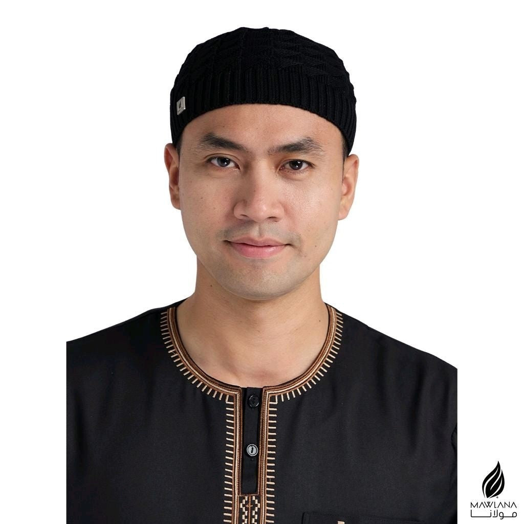 Kopiah Kait Mawlana Triangle Freesize Dewasa
