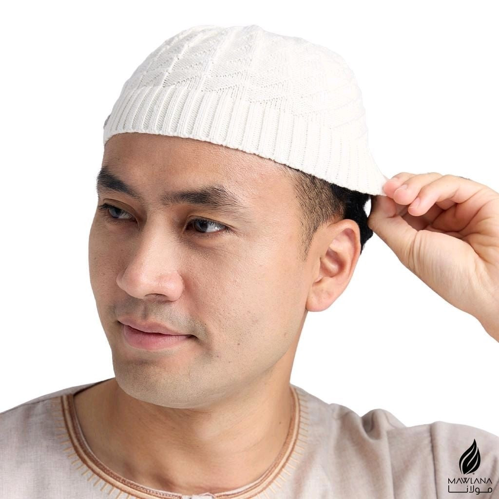 Kopiah Kait Mawlana Triangle Freesize Dewasa