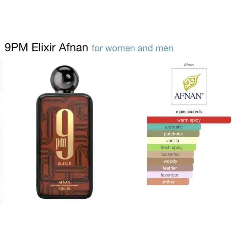 Perfume Afnan 9PM Elixir 100ml