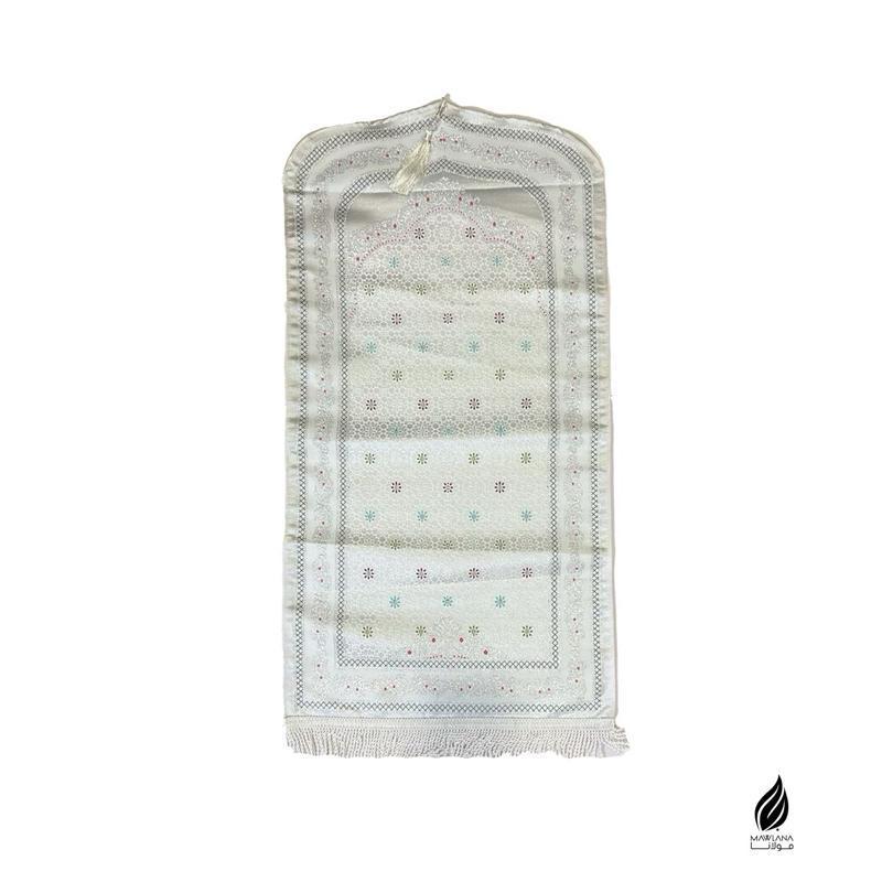 Sejada Midi Satin Flower Medium Size/ Sejadah Travel/Sejadah Mini Hantran Doorgift