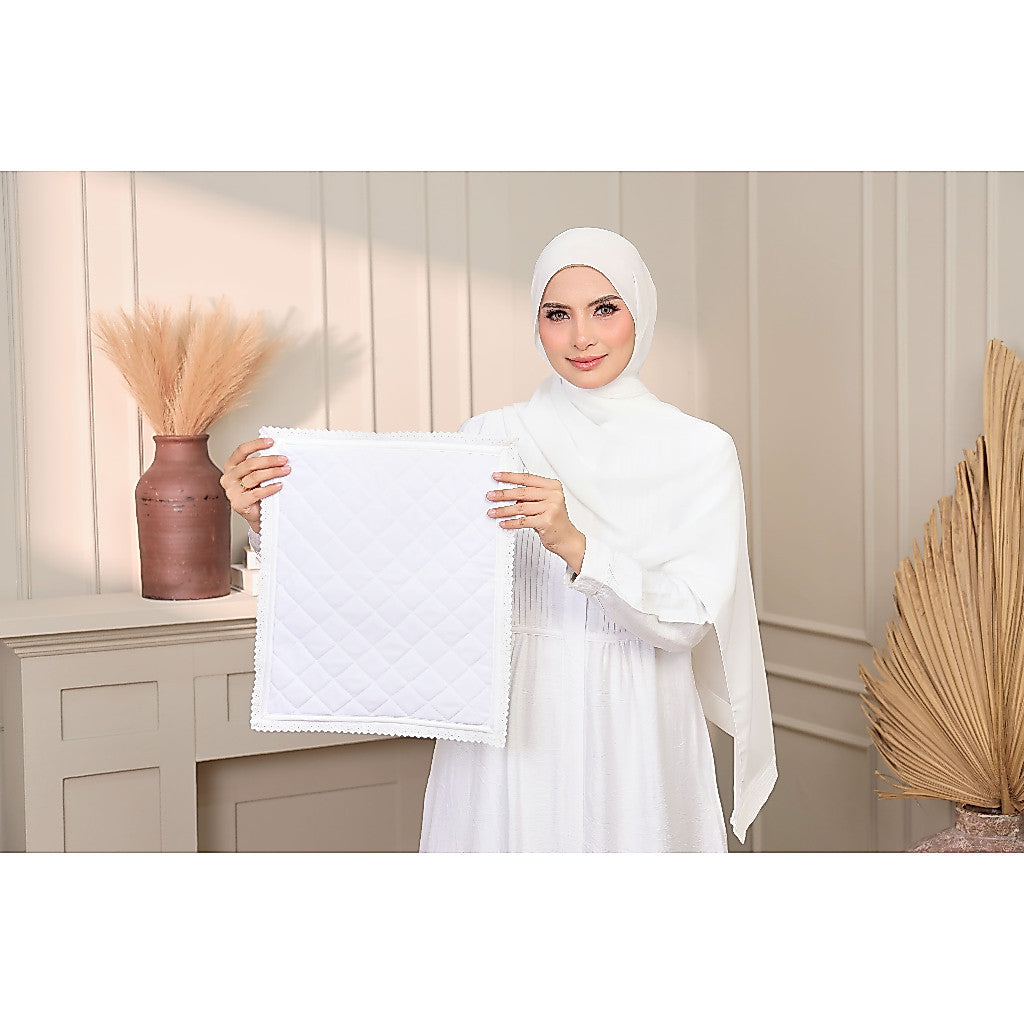 Mini Sejadah Travel Tebal & Lembut | Sejadah Umrah & Haji | Ringan dan Mudah dibawa